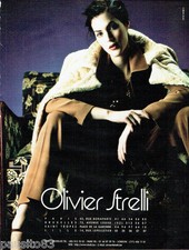 ADVERTISEMENT ADVERTISING 046 1998 Olivier Strelli haute couture