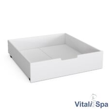 Tiroir de lit Lit à tiroir Rangement Teddy Tom blanc VitaliSpa