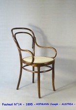 Fauteuil bistrot canné N°14