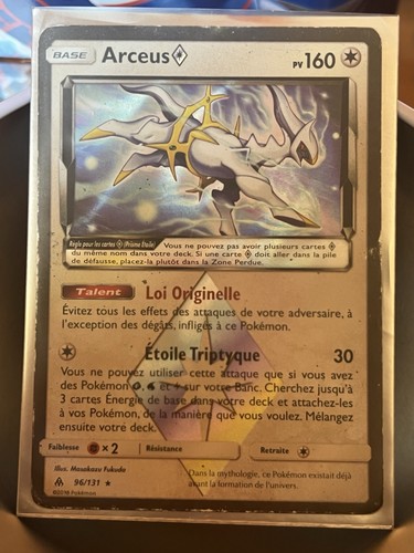 Carte pokémon arceus - arceus, 96/131