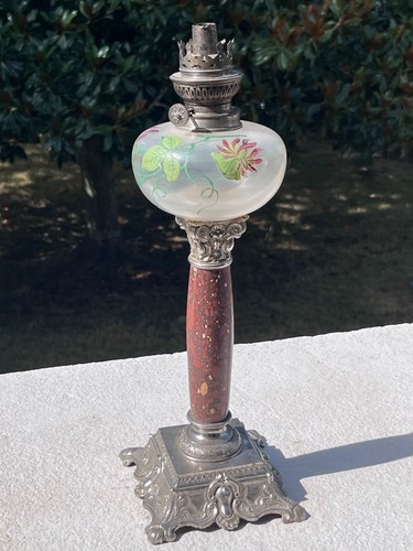 Lampe pétrole ancienne - lampe, à
