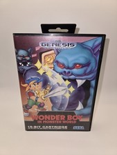 Wonder Boy in Monster World Sega Genesis 1992 Action Adventure Video Game