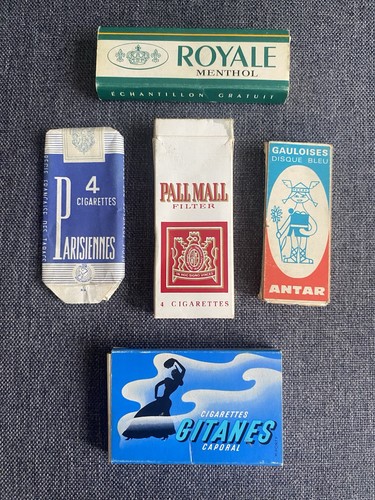 Anciens paquets cigarettes - paquets,