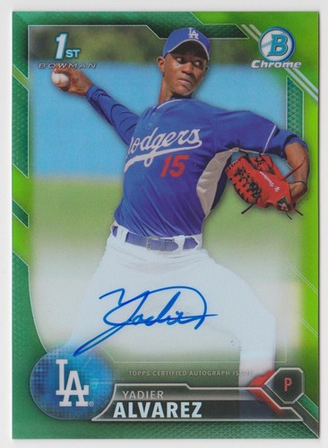 Yadier alvarez 2016 bowman - 2016,