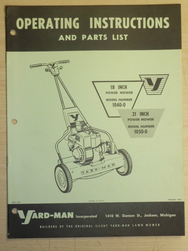 Yard man power reel - 21",