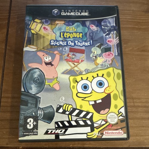 Thq bob éponge silence on - l'éponge,