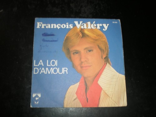 Vinyle francois valery - sp,