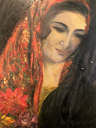 Peinture huile sur - huile, panneau