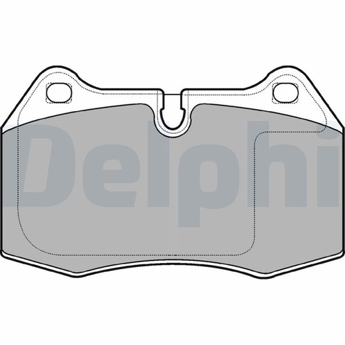 Delphi lp1584 set plaquettes - lp1584,