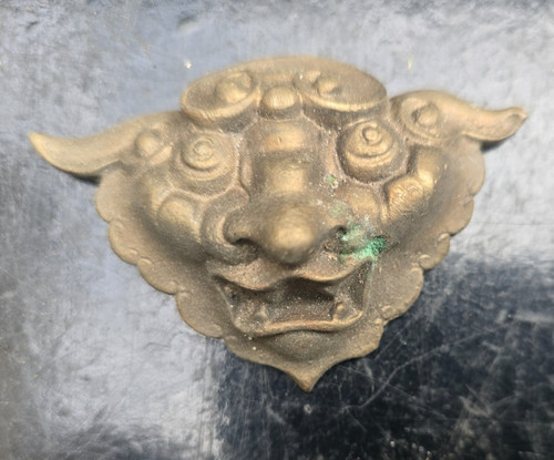Tete lion chinois element - lion,