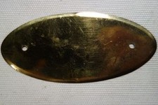 8 Equerres de malle en laiton