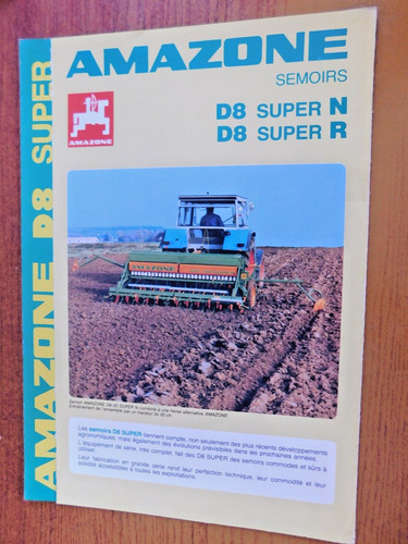 Brochure publicitaire semoir - brochure,