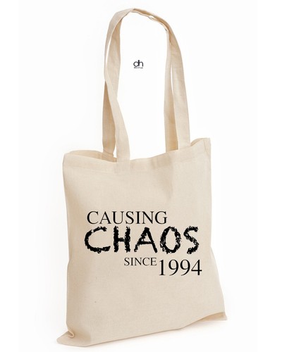 Tote cadeau anniversaire coton - tote,