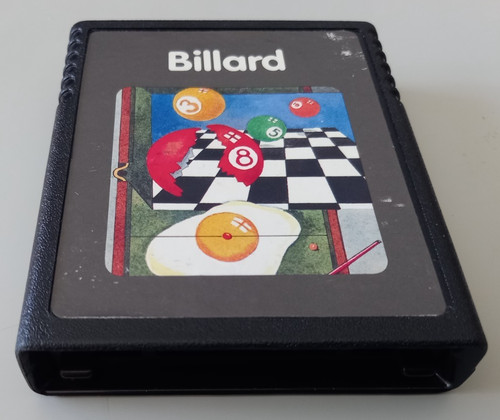 Jeu atari 2600 billard - jeu, "billard"
