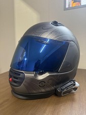 Ducati Arai RAPIDE-IR Motorcycle Helmet 59-60cm Blue Lens Used No Box