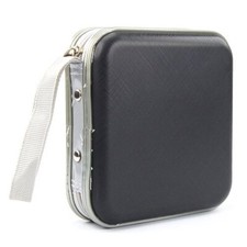 Aztek Black CD DVD 40 Disc Carrying Storage Case Wallet Suppo...