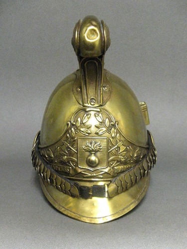 Casque pompier type - de, 1855