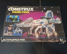 Fisher Price Action Space 0586 En Boite 1986 Jouet Vintage 