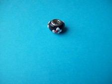 CHARM OU BRELOQUE PENDELOQUE PERLE NOIRE  DE PANDORA