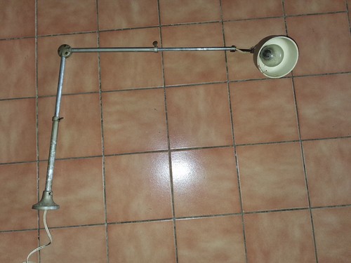 Lampe industrielle vintage - industrielle,