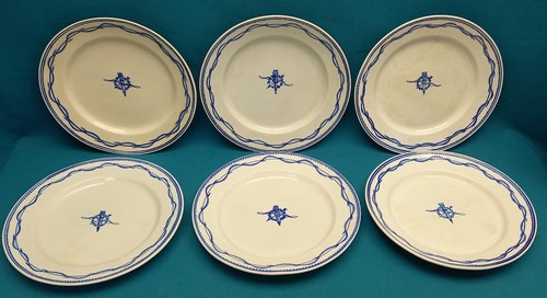 Lot assiettes plates - 6,