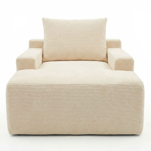 Fauteuil lounge velours - fauteuil,