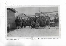 Photo found in a lot of JUSSEY (Hte-Saône) - Military in the sawmill?