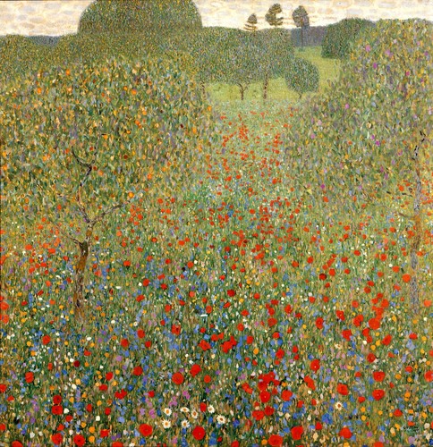 058 gustav klimt champ de - klimt,