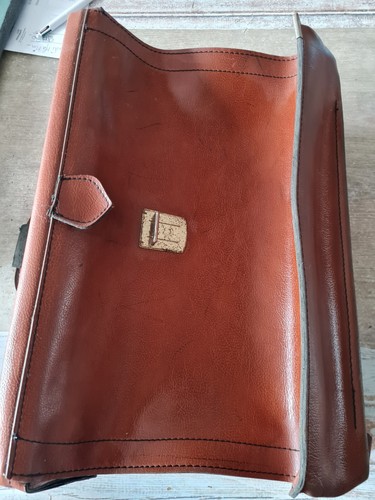 Ancienne sacoche cuir de - sacoche, en