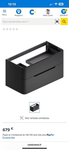 Castorama meuble sous vasque - meuble,