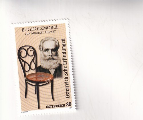 Timbre autriche inventeur - timbre,