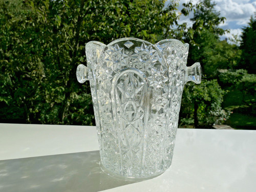 Seau glace glaçons ancien - seau,