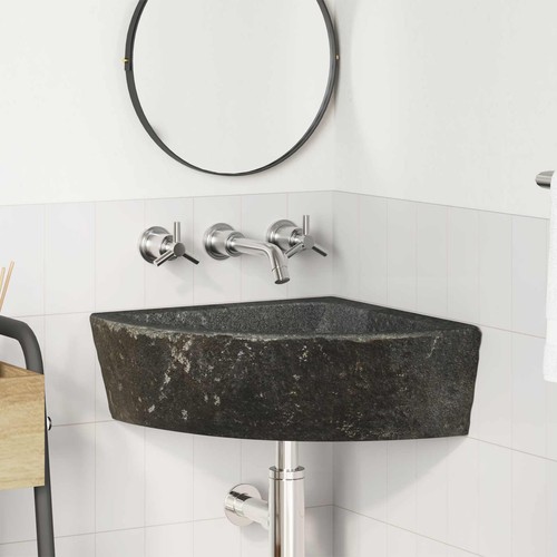 Lavabo gris pierre - gris, de