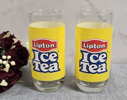 Lot verres lipton ice tea - de,