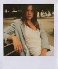 Vintage Polaroid Woman