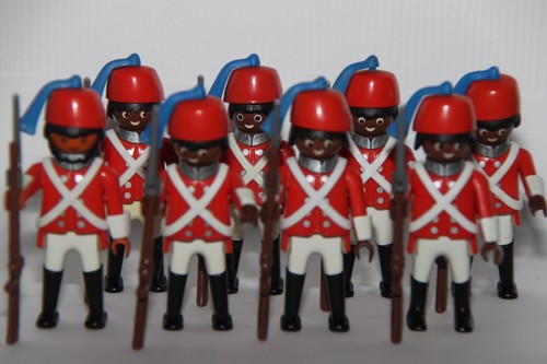 Playmobil soldats troupe - 8,