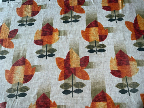 Antique 1970 fabric - 1970's,