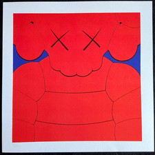 Kaws Lithographie COA