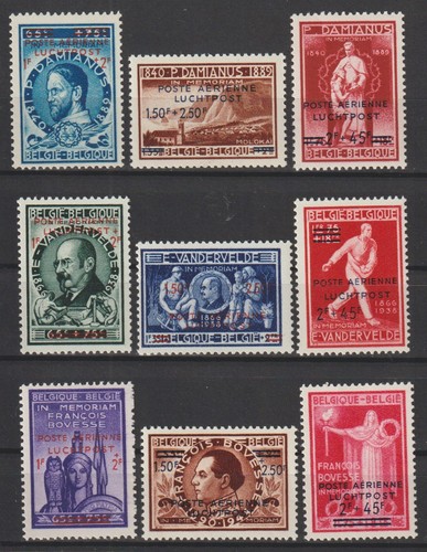 Belgium air post 1947 - air,