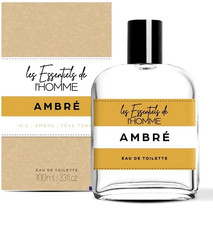 Eau de toilette Les essentiels de l’homme 100ml Ambré