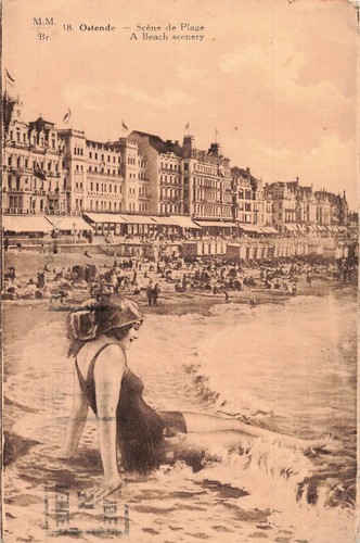 Belgique ostende plage - belgique,