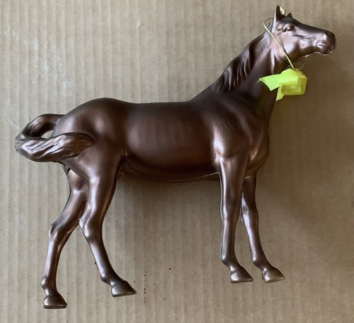 Cheval plastique vintage - cheval, en