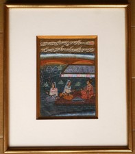 Tableau miniature indienne