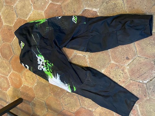 Pantalon shot vert - pantalon, vert/noir