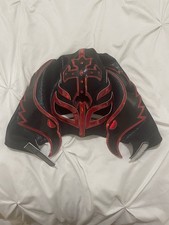 WWE Rey Mysterio Mask Cosplay Halloween Costume Red and Black design 