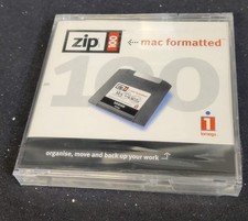 Disquette IOMEGA ZIP 100Mo Mac Formatted - NEUVE SOUS BLISTER