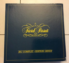 jeu de société Parker Trivial Pursuit – JEU COMPLET EDITION GENUS EN BON ETAT