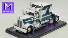 1990 KENWORTH W900 WHITE/GREEN AMERICAN TRUCK IXO 1/43th