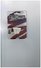 6 CHEVILLES PLASTIQUE BLANCHES