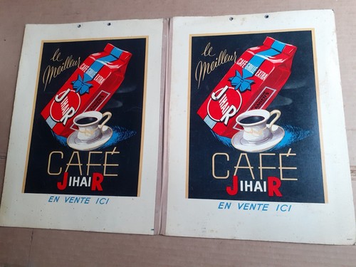 Deux affiches publicitaires